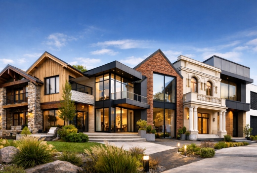 Top 10 fațade de case care atrag privirile