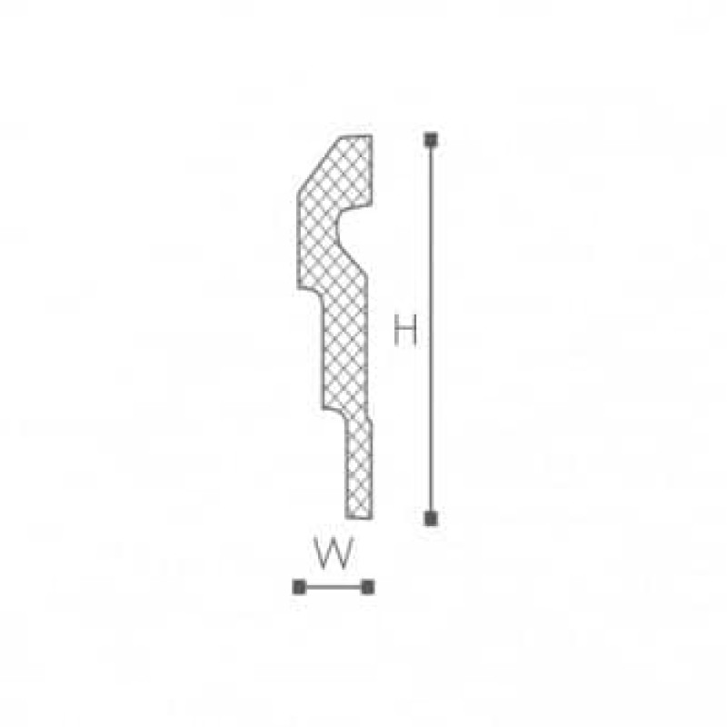 Ancadrament decorativ fereastra MA1 140X30X2000 Ancadrament decorativ fereastra MA1 140X30X2000
