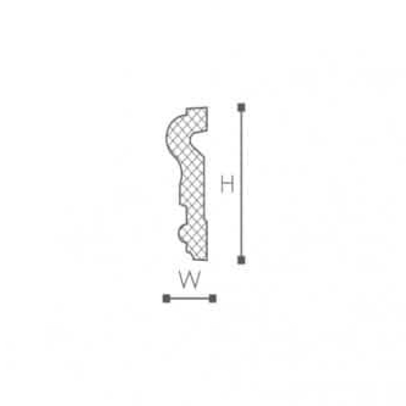 Ancadrament decorativ fereastra MA16 100X30X2000 Ancadrament decorativ fereastra MA16 100X30X2000
