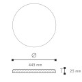 Rozeta decorativa Nomastyl C25/B25 445 