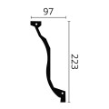 Cornisa decorativa poliuretan Z7 223x97x2000         