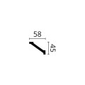 Cornisa decorativa polimer dur WT1 45X58X2000  