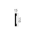 Plinta polimer dur FD2S 110X15X2000 Plinta polimer dur FD2S 110X15X2000