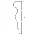 Ancadrament decorativ fereastra NA151 200X50X2000     