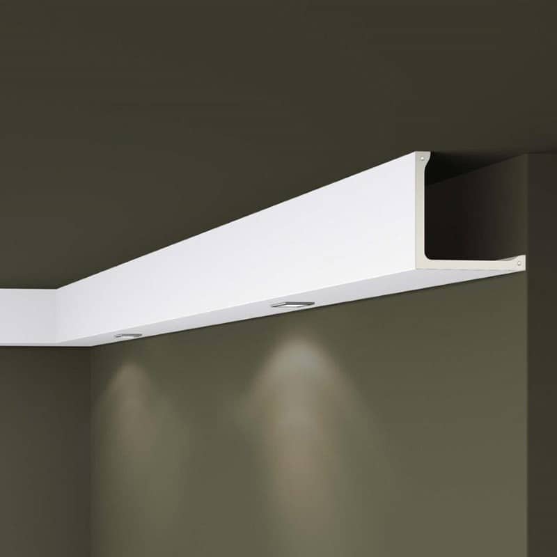 Scafa decorativa led tavan perete poliuretan Arstyl L1      