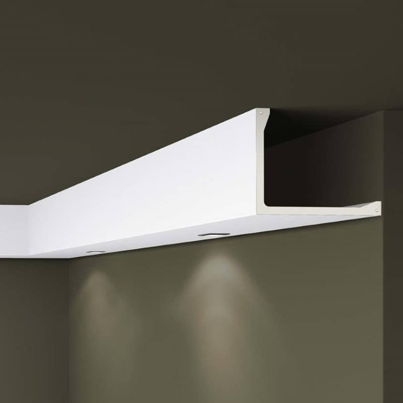 Scafa decorativa led tavan perete poliuretan Arstyl L2      