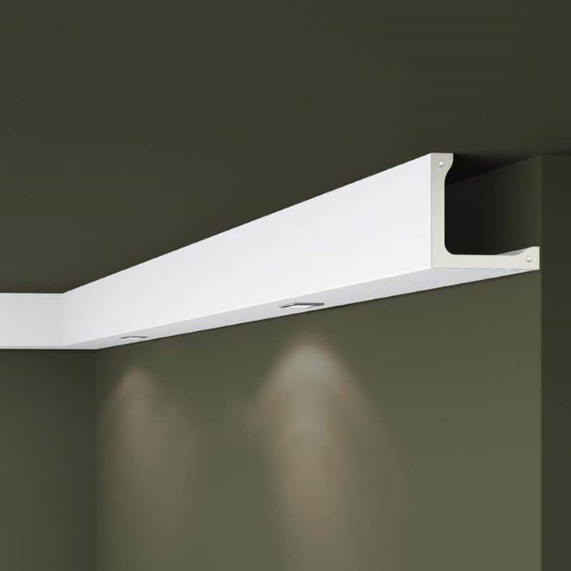 Scafa decorativa led tavan perete poliuretan Arstyl L4      