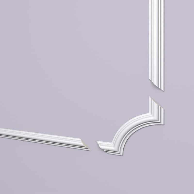 Set coltar decorativ accesoriu Arstyl Z102 pentru profil Z10- 4 BUC.   
