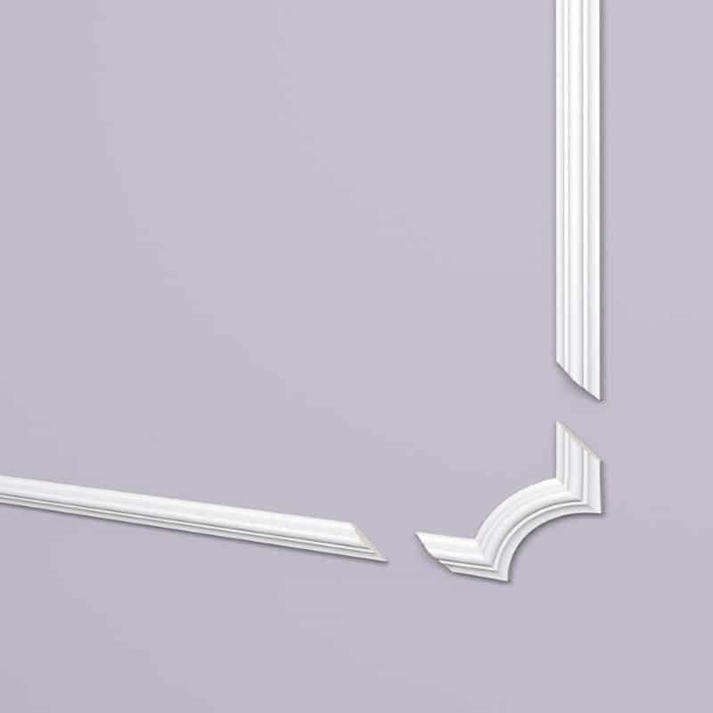 Set coltar decorativ accesoriu Arstyl SP3-3 pentru profil SP3- 4 BUC.   
