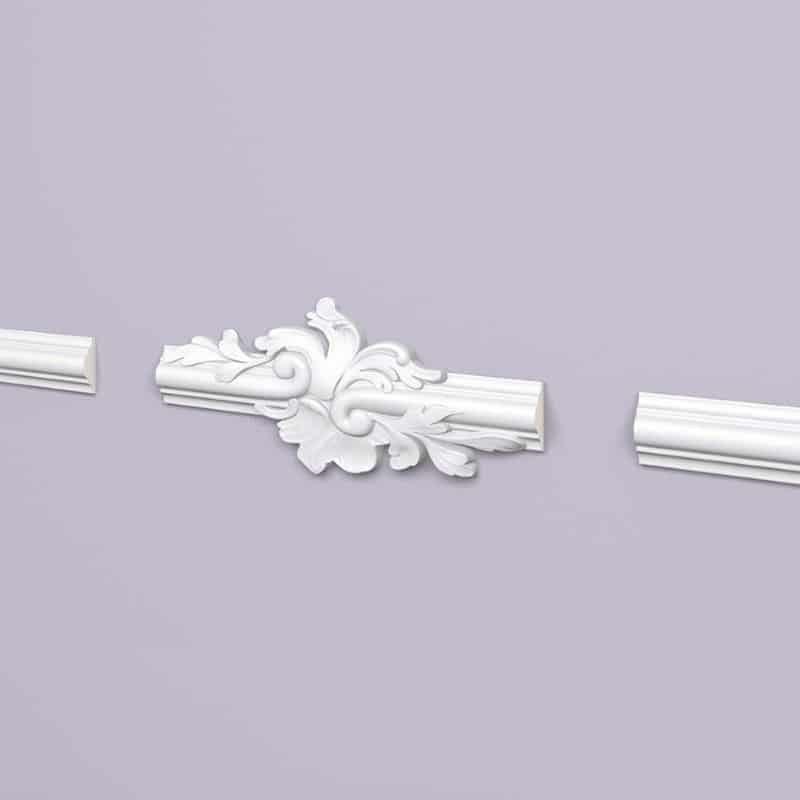 Set ornament decorativ caroiaje accesoriu Arstyl z104 pentru profil Z10- 2 BUC.  