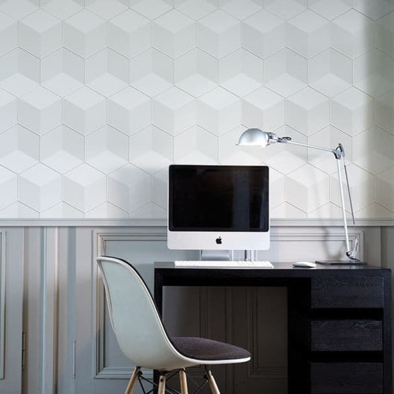 Panou decorativ 3d interior poliuretan Arstyl 3D CUBE      