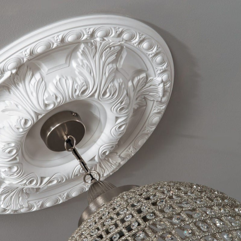 Rozeta decorativa tavan perete poliuretan Arstyl R8 495MM Rozeta decorativa tavan perete poliuretan Arstyl R8 495MM