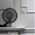 Set rozeta decorativa tavan perete poliuretan Arstyl R13 95X95X18 - 2 BUC.  