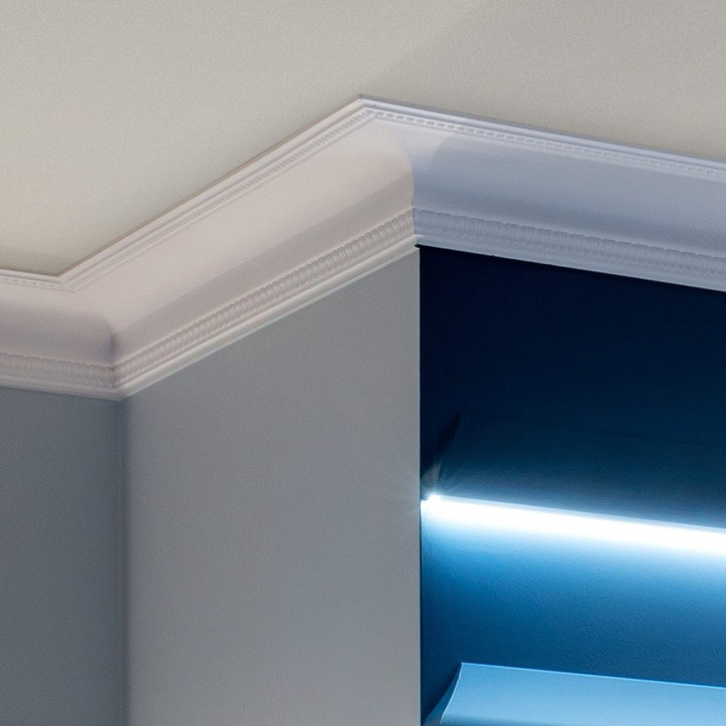Cornisa decorativa poliuretan Z6 120x125x2000 Cornisa decorativa poliuretan Z6 120x125x2000