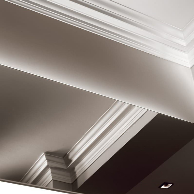 Cornisa decorativa poliuretan Z24 128x128x2000 Cornisa decorativa poliuretan Z24 128x128x2000