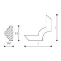 Set coltar decorativ accesoriu Arstyl Z103 pentru profil Z10- 4 BUC.   