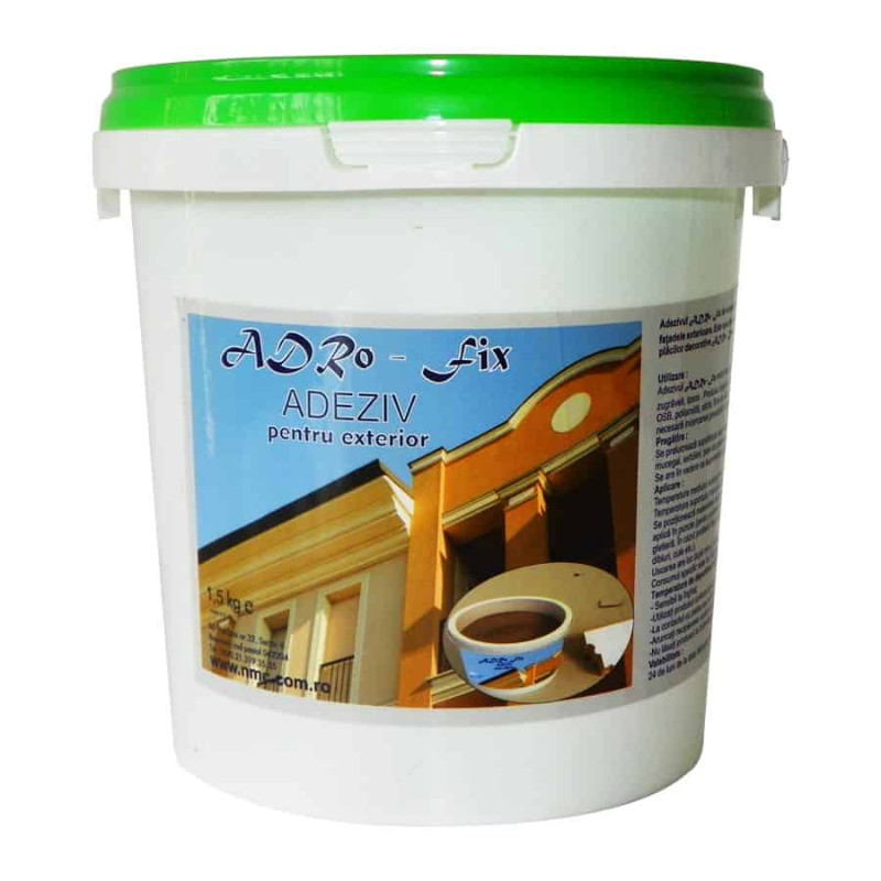 Adeziv profiluri decorative exterior ADRO-FIX 1.5 KG   