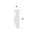 Ancadrament decorativ fereastra NA102 95X30X2000     