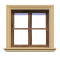 Ancadrament decorativ fereastra NA105 175X40X1250     