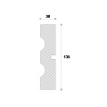 Ancadrament decorativ fereastra NA106 135X30X2000     