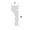 Ancadrament decorativ fereastra NA117 120X40X2000     