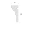 Ancadrament decorativ fereastra NA120 100X40X2000     