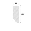Ancadrament decorativ fereastra NA145 100X30X2000     