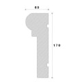 Ancadrament decorativ fereastra NA149 170X60X2000     