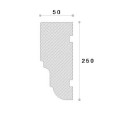 Ancadrament decorativ fereastra NA165 115X50X2000     