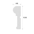 Ancadrament decorativ fereastra NA186 120X40X2000     