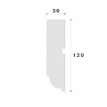 Ancadrament decorativ fereastra NA194 120X30X2000     