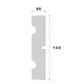 Brau decorativ polistiren REMA22 150X30X2000     