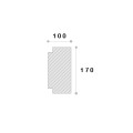 Cheie de bolta fereastra NCB102 200X100X170    