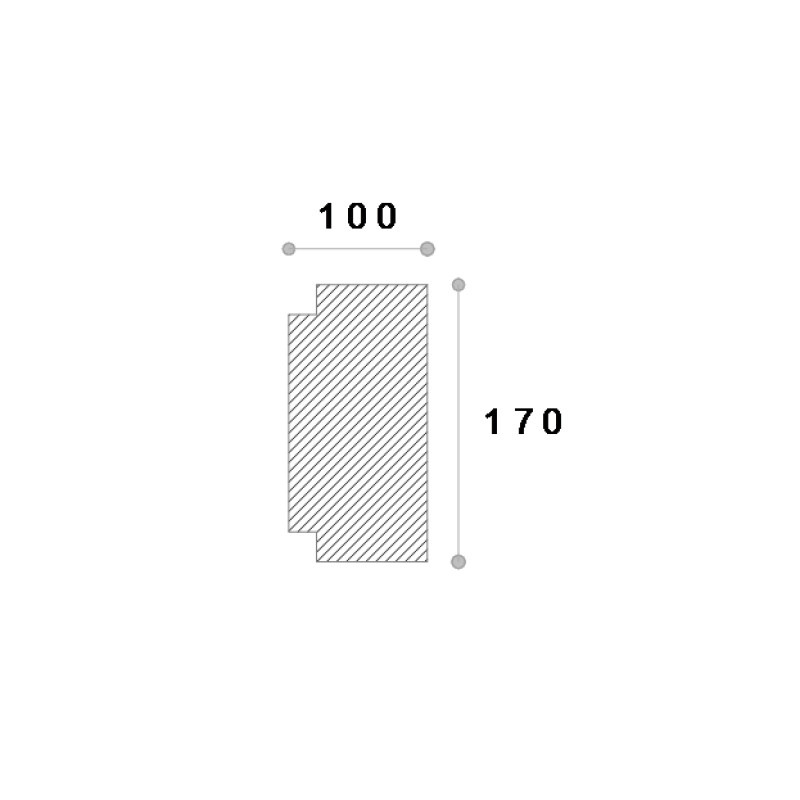 Cheie de bolta fereastra NCB102 200X100X170 Cheie de bolta fereastra NCB102 200X100X170