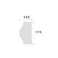 Cheie de bolta fereastra NCB104 200X100X170    