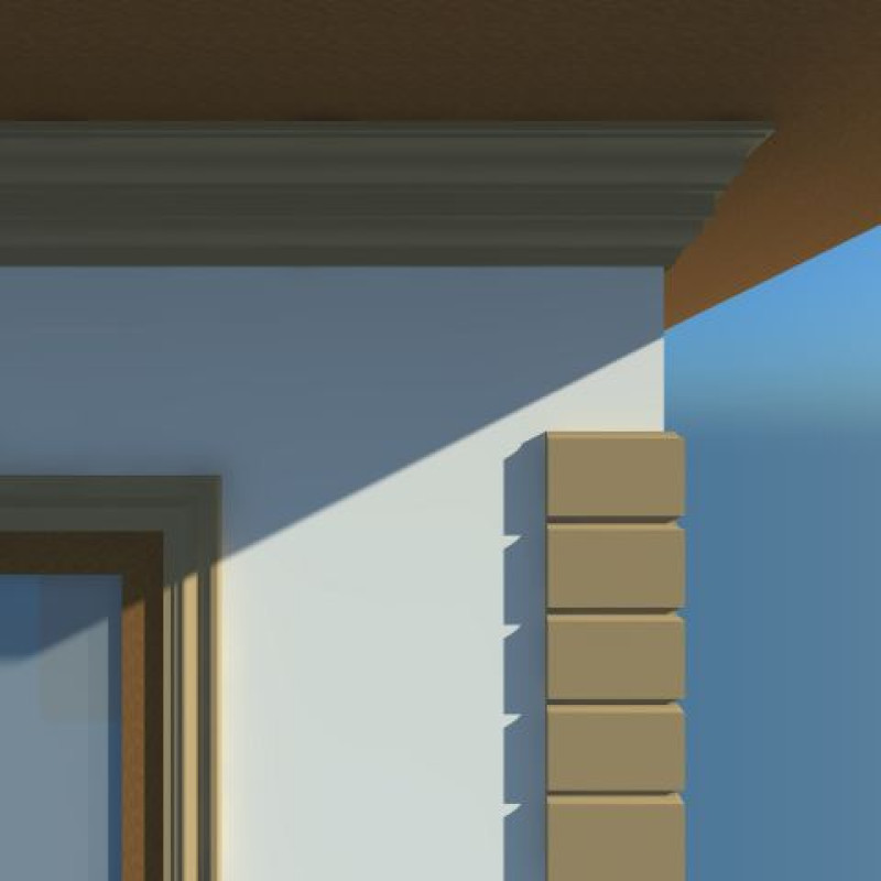 Cornisa decorativa exterior NC114 250X170X2000 Cornisa decorativa exterior NC114 250X170X2000