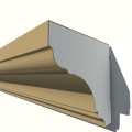 Cornisa decorativa exterior NC117 250X240X2000     