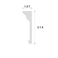 Cornisa decorativa exterior NC142 515X140X2000     