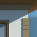 Cornisa decorativa exterior NC145 200X200X2000     