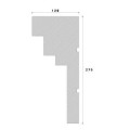 Cornisa decorativa exterior NC165 275X120X2000     