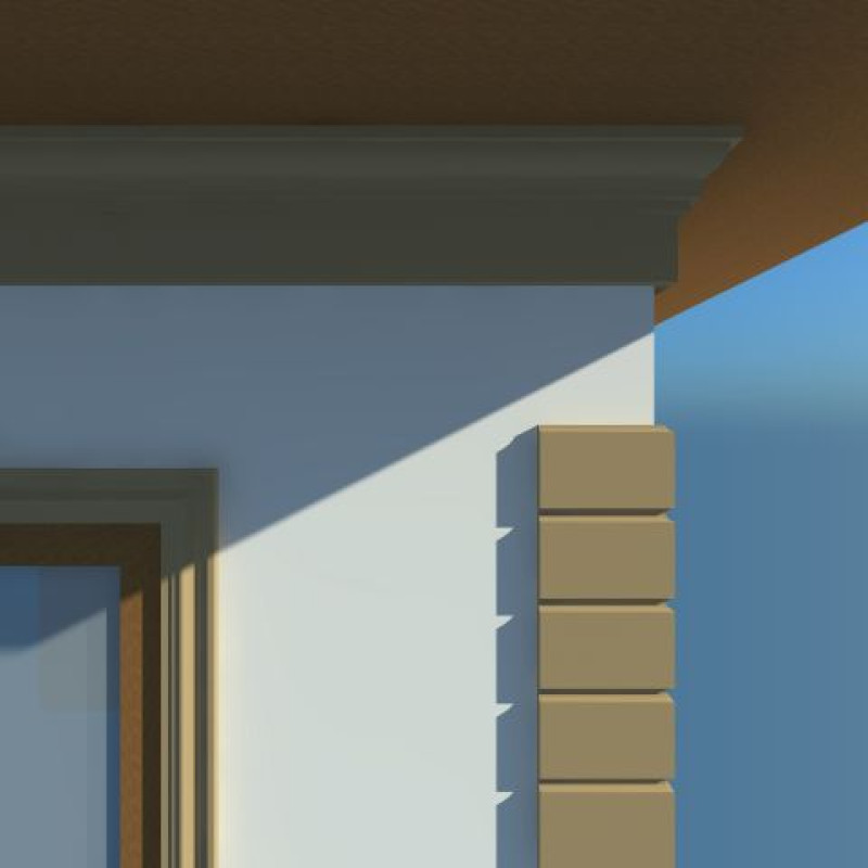Cornisa decorativa exterior NC167 300X140X2000 Cornisa decorativa exterior NC167 300X140X2000