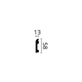 Plintă polimer dur FL13 58x13x2000