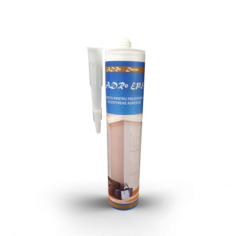 Adeziv profiluri decorative polistiren interior ADRO-EPS TUB 280 ML  