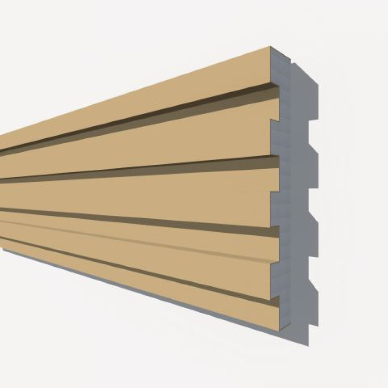 Termosistem decorativ np6 640X100X2000    