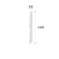 Termosistem decorativ SIDDING PANEL 2 500X40X2000    