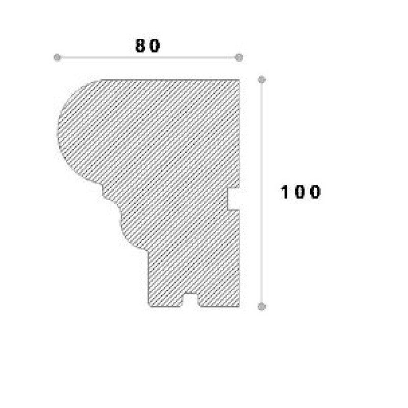 Solbanc decorativ fereastra NA197 100X80X2000 Solbanc decorativ fereastra NA197 100X80X2000