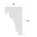 Solbanc decorativ fereastra NS105 145X85X2000     