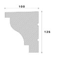 Solbanc decorativ fereastra NS108 125X100X2000     