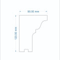 Solbanc decorativ fereastra NS110 120X90X1250
