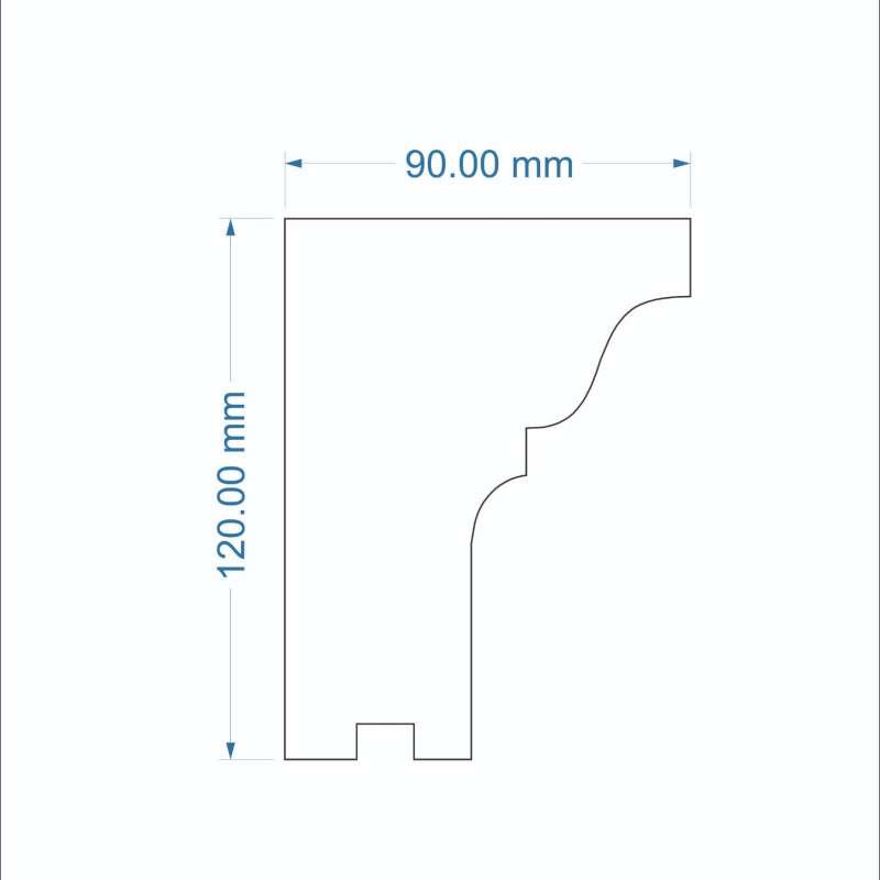 Solbanc decorativ fereastra NS110 120X90X2000 Solbanc decorativ fereastra NS110 120X90X2000